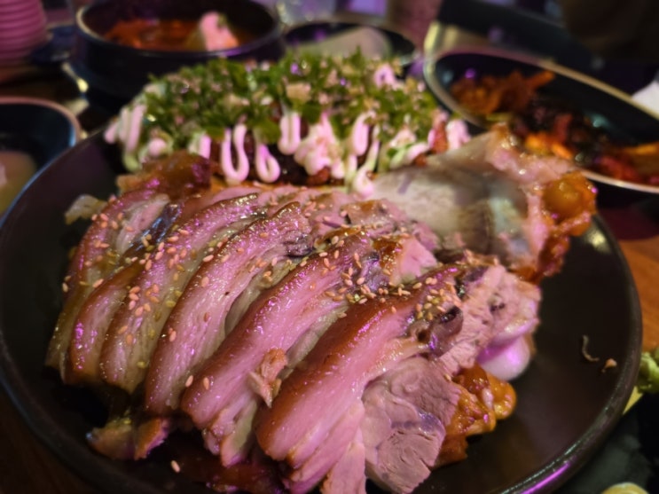  분당 미금 저녁 메뉴 더맛있는족발보쌈 미금점