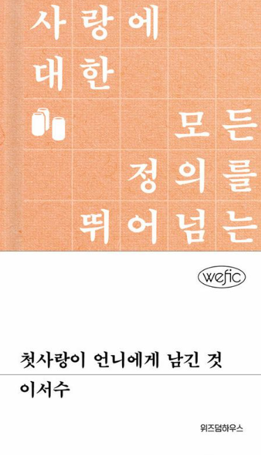  첫사랑이 언니에게 남긴 것 - 이서수
