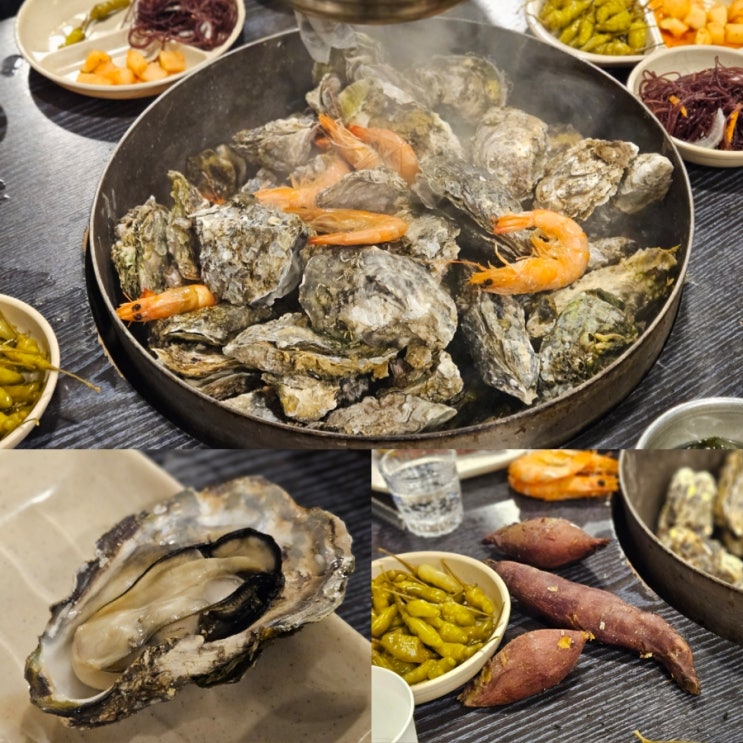  창원 굴구이 맛집 가볼만한곳 마산 구산면 옥이해물나라