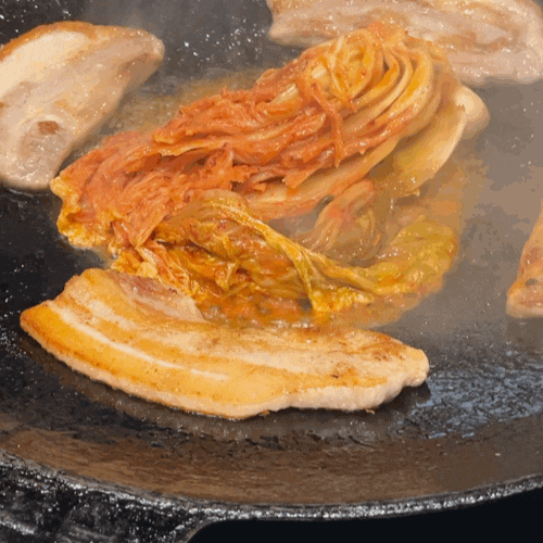  김치삼겹살 구워주는 곳, 회식장소로 추천! [솥고집 등촌역점]