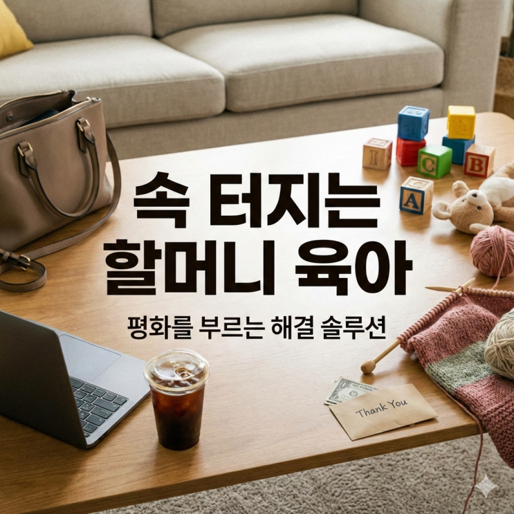  [워킹맘 육아팁] 친정엄마, 시어머니께 쌍둥이 맡길 때 생기는 갈등, 싸우지 않고 현명하게 해결하는 4가지 방법