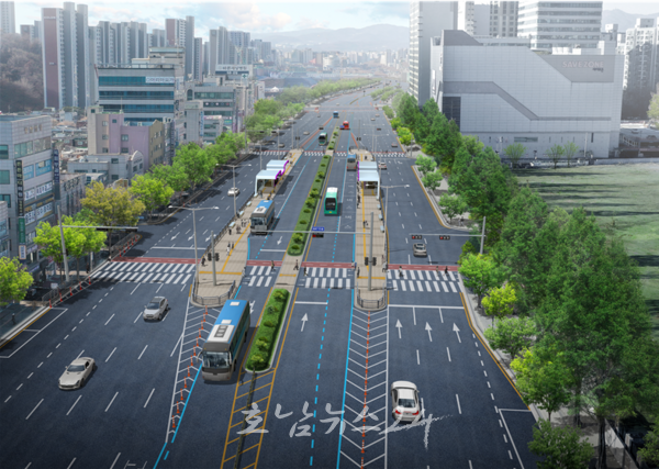 광주시, 백운∼매곡 BRT 전용도로 2028년말 개통 예정..중앙차로 운행으로 대중교통 중심 교통체계 전환