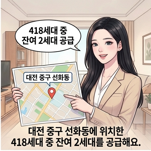  대전 한신더휴 리저브 무순위 2차 줍줍 84 분양가 4억대