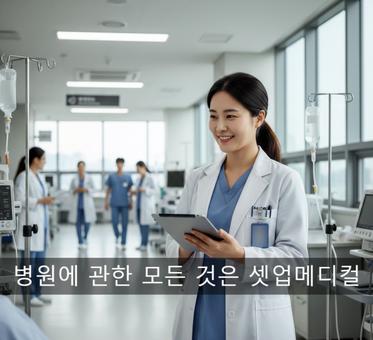 병원 행정업무, 원무과만 있는 것이 아닙니다.