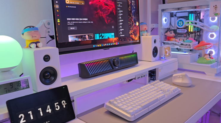  PC 사운드바 추천｜2만원대 가성비 끝판왕 제닉스 SB3 게이밍스피커