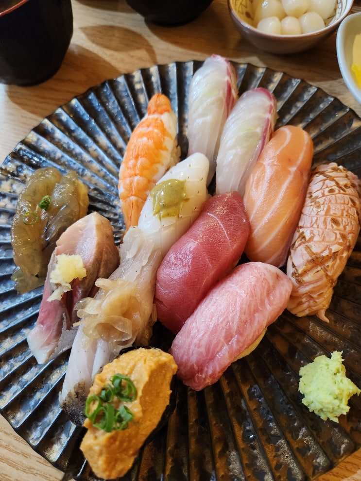  [홍대/연남] 경의선 숲길 초밥 맛집 스시지현 평일 저녁 웨이팅 후기