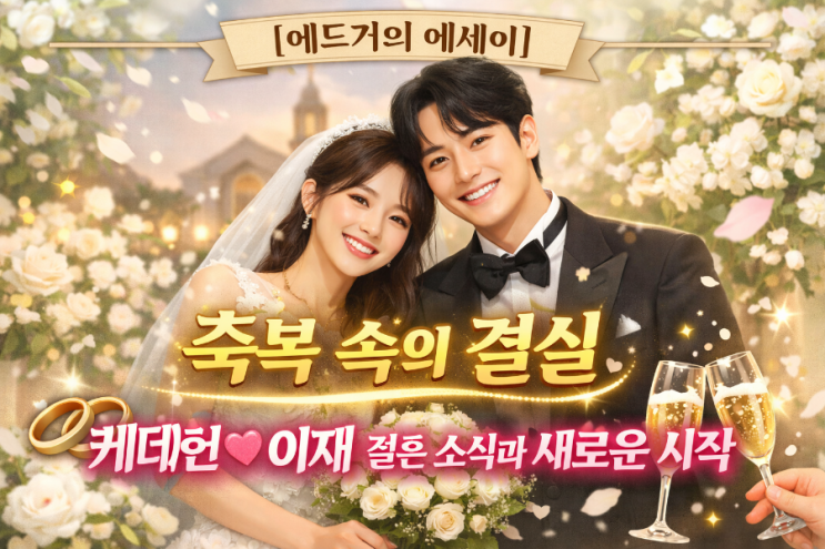  [에드가 에세이] 축복 속의 결실, 케데헌이재 결혼 소식과 새로운 시작 