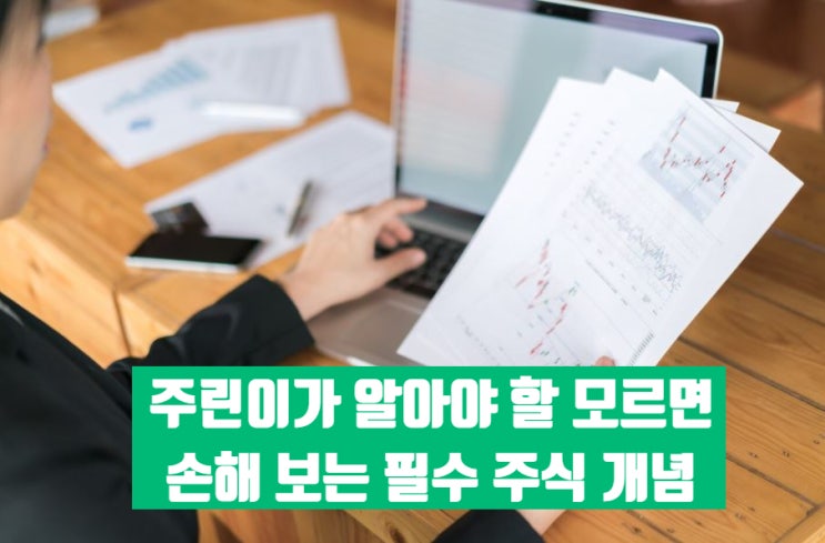  주린이가 알아야 할 모르면 손해 보는 필수 주식 핵심 개념