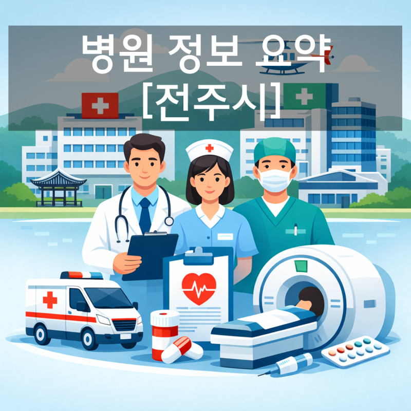 전주 병원 정보 요약
