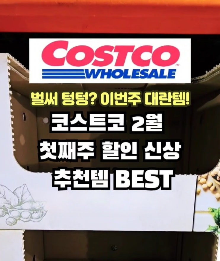  코스트코 2월 첫째주 할인 세일
