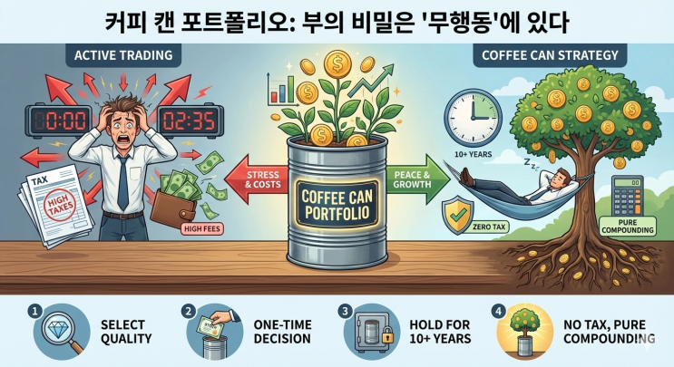  커피 캔 접근법 : 묻어두는 장기 투자 전략