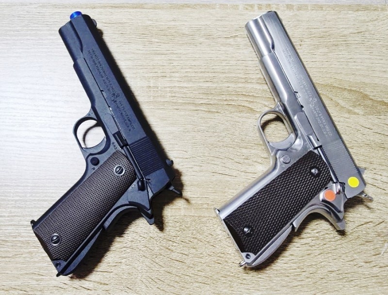 에어소프트건 리뷰(KJW M1911 콜트 CNC풀메탈)