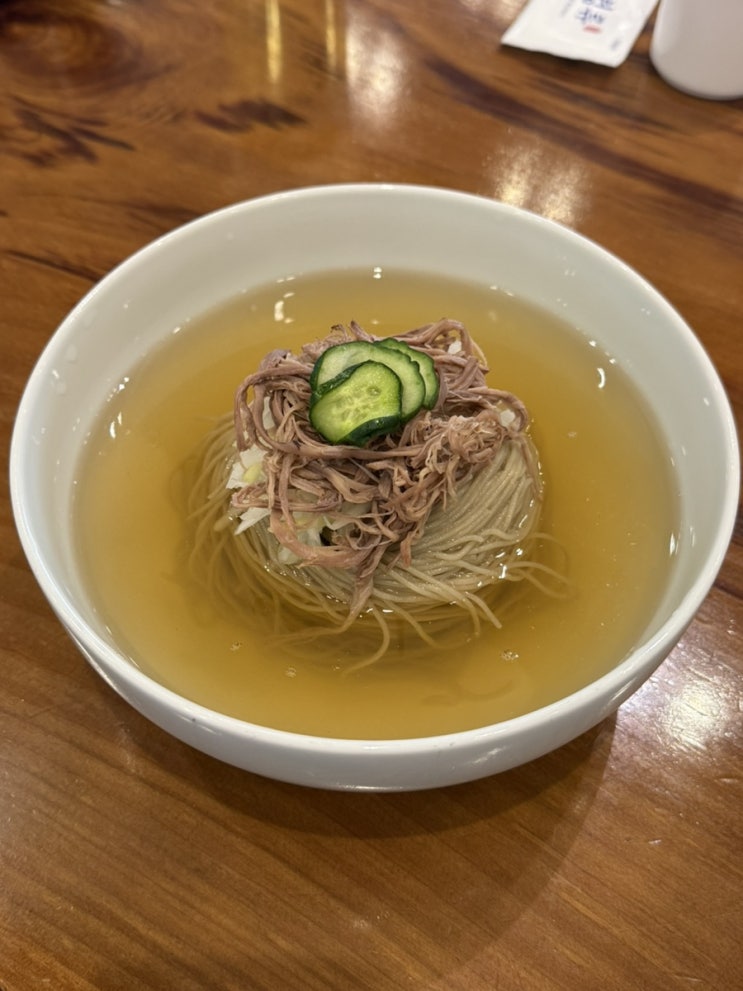  은평 한옥마을 맛집 청류 평양냉면 한우곰탕!