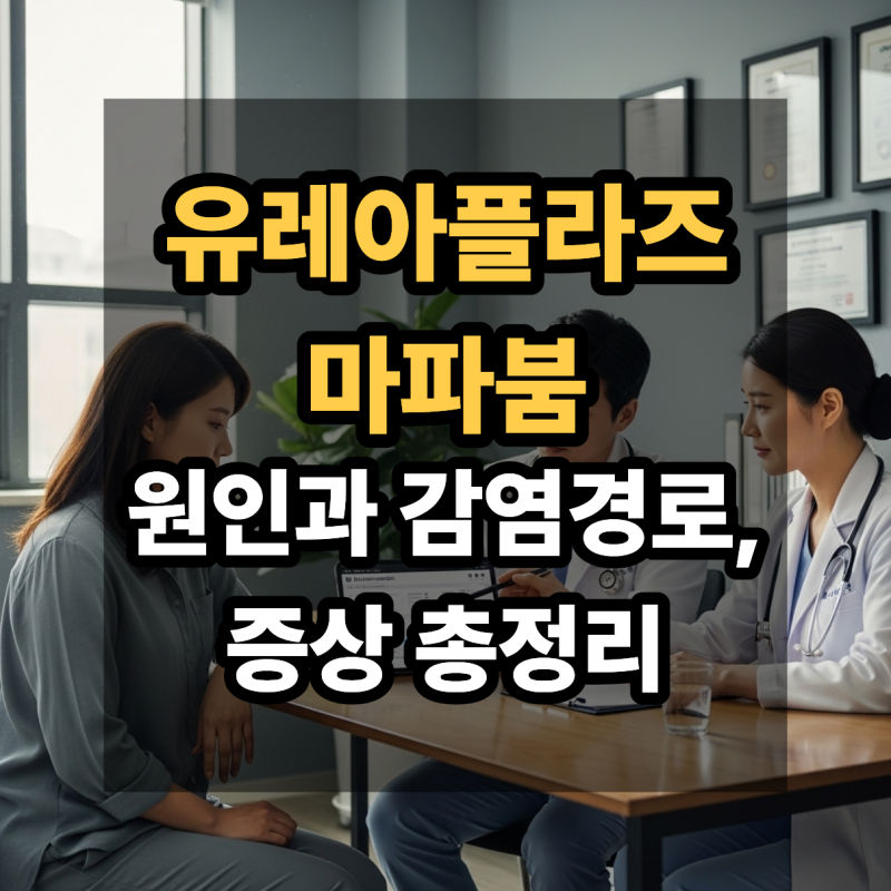 유레아플라즈마 파붐 원인과 감염경로, 증상 총정리