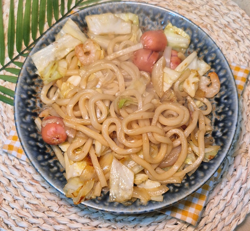 해물볶음우동 레시피 굴소스 하나로 외식 맛 그대로 볶음우동 만들기