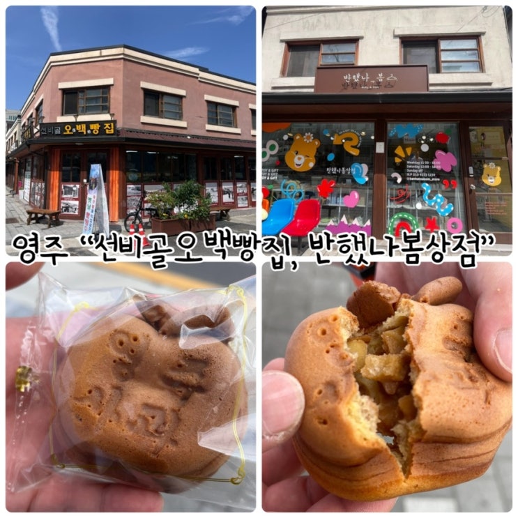  영주여행 "선비골 오백빵집, 반했나봄" 기본에충실한 빵집과 구경하기 좋은 소품샵