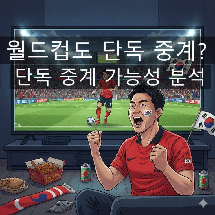  2026 월드컵, 지상파 중계 불확실?JTBC 독점 확보의 의미