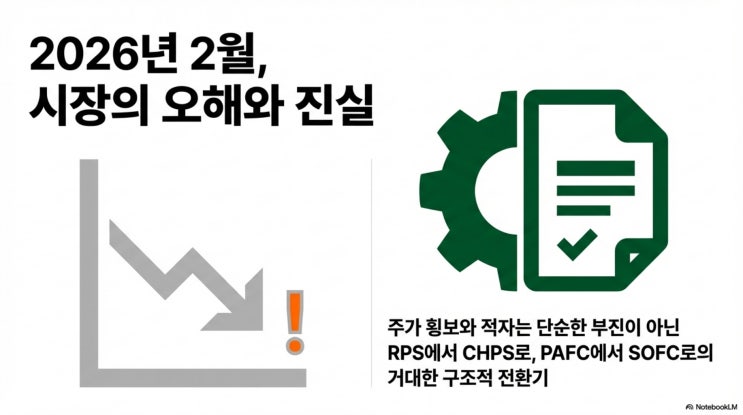  두산퓨얼셀, 수주 잔고 급감의 진짜 의미는?