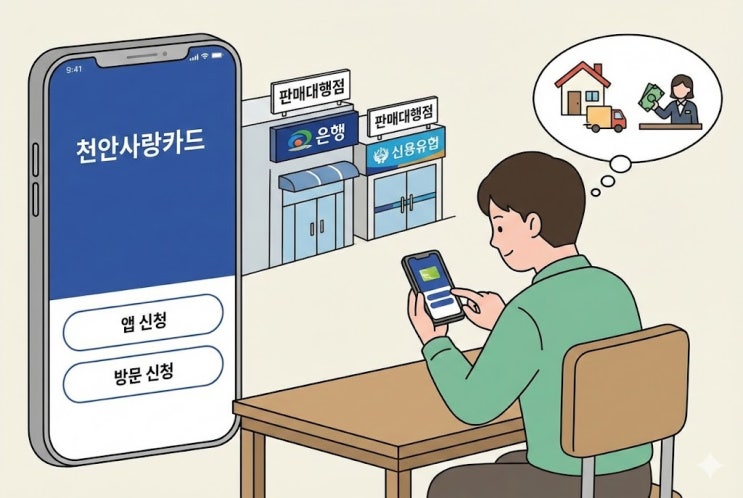  천안사랑카드 어디서 신청하나요? 삼성페이 등록부터 오프라인 판매처까지 '가까운 곳' 찾으세요
