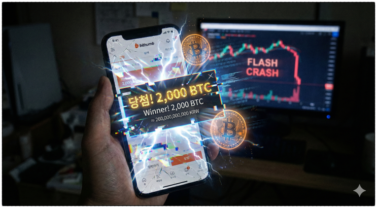  2,000원이 불러온 2,000억의 기적? 빗썸 '유령 코인' 사태의 기막힌 역설