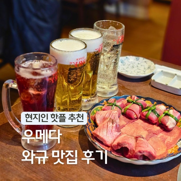  오사카 우메다 맛집 야키니쿠 무한리필 추천 일본 와규 가성비 데세 예약