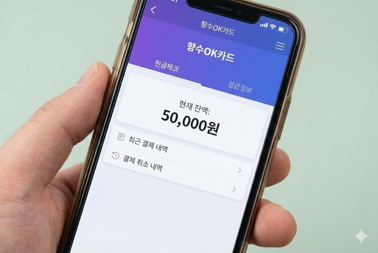  향수OK카드 결제 안 된다면? 잔액조회부터 환불·고양페이 이관까지 '급할 때' 보는 해결법