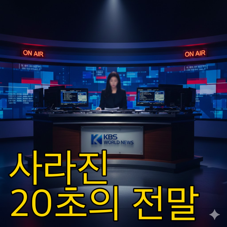  KBS 아나운서 발음 논란, 북한 사투리? 사라진 20초의 진실