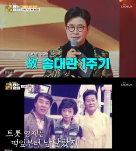 송대관 1주기, 최고 시청률 5.3% 그리움이 빚어낸 <b>눈물</b>의 무대