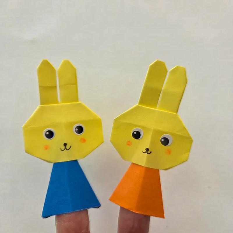 손가락인형 토끼접기