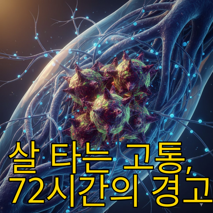  대상포진 초기증상, 골든타임 72시간 놓치면 평생 후회합니다