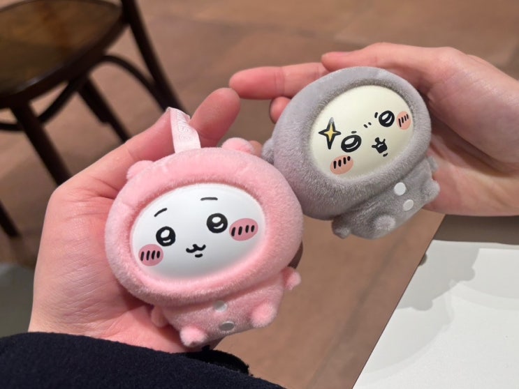  미니소 치이카와 페이스체인지 랜덤 키링 랜덤깡 피규어 후기