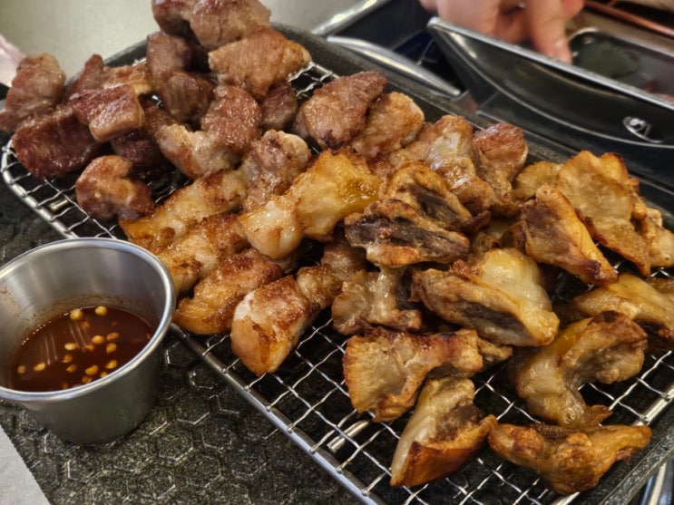  동촌유원지맛집 아이와 함께 가기 좋은 고깃집 돈구운