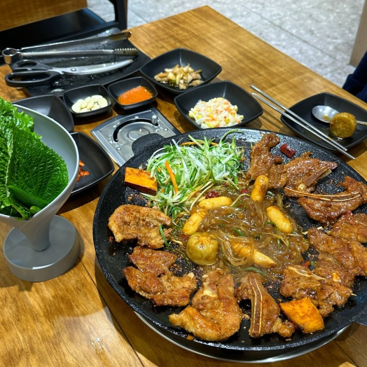  일산 화정 맛집 무쇠쫄갈비 아이랑 점심 일산역 맛집