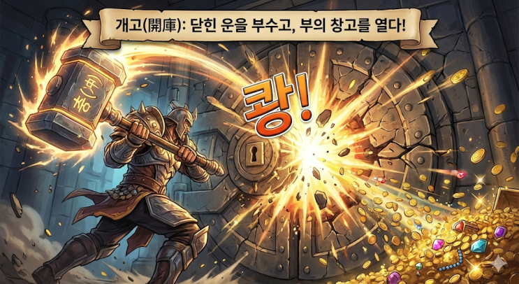  "나는 언제 부자가 될까?" 내 사주 속 '돈 창고'를 여는 비밀(진,술,축,미)