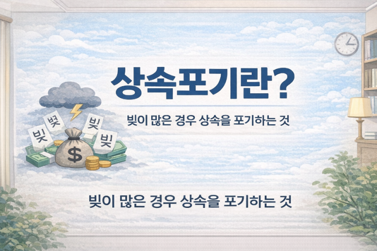  상속포기란 무엇인가요?