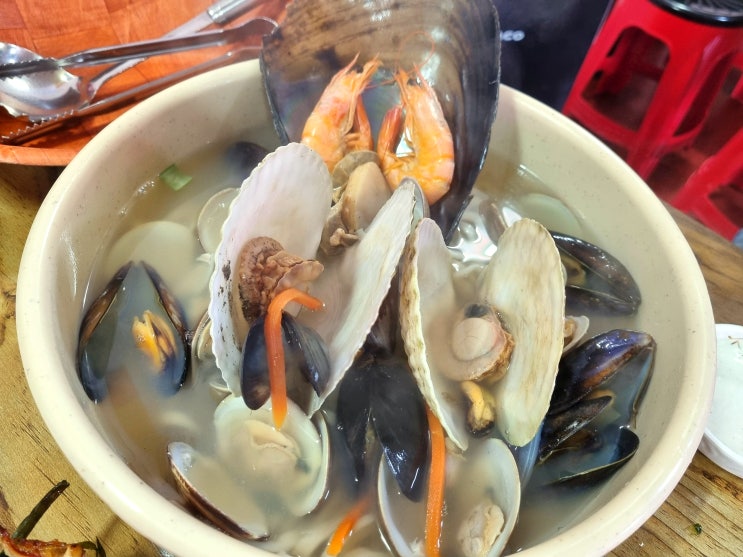  [을왕리] 해수욕장 해안선 손칼국수 파전 맛집 을왕로30카페 내돈내산