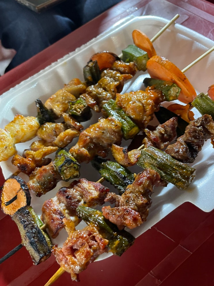  다낭 야시장 용다리 불쇼 선짜야시장 메뉴 가격 후기