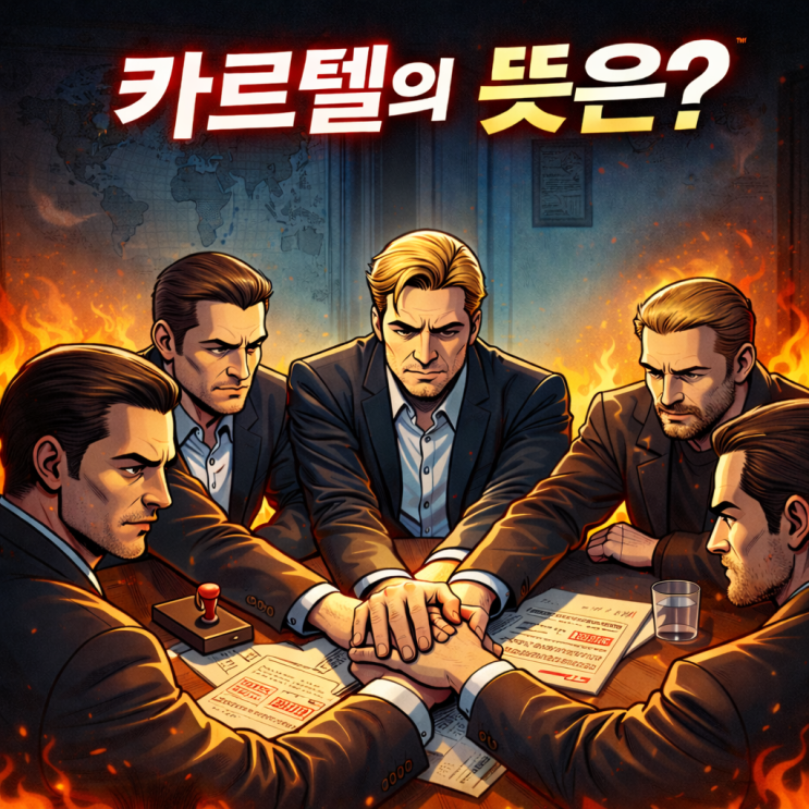  카르텔 뜻, 어원, 국제 사례, 처벌까지 총총정리