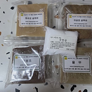 비누옹달샘 천연비누 샴푸바 선택 이유 하수오 샴푸바 율무비누 사용기