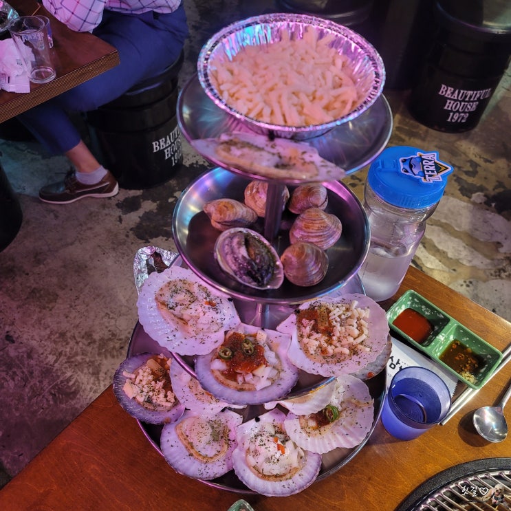  대구술집 신천동술집 삼바리 조개구이