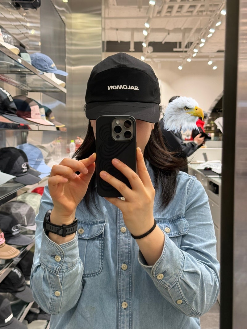 살로몬 트레일 그릿 메쉬 캡 V3 후기