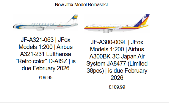 1:200 jfox, inflight 프리오더