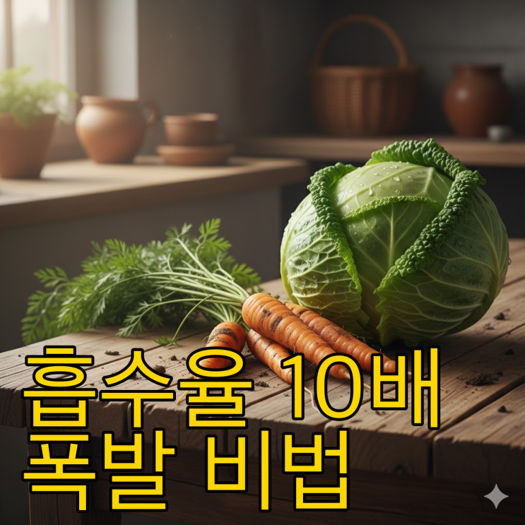  당근, 생으로 먹으면 꽝? 뱃살 삭제하는 '이' 조합