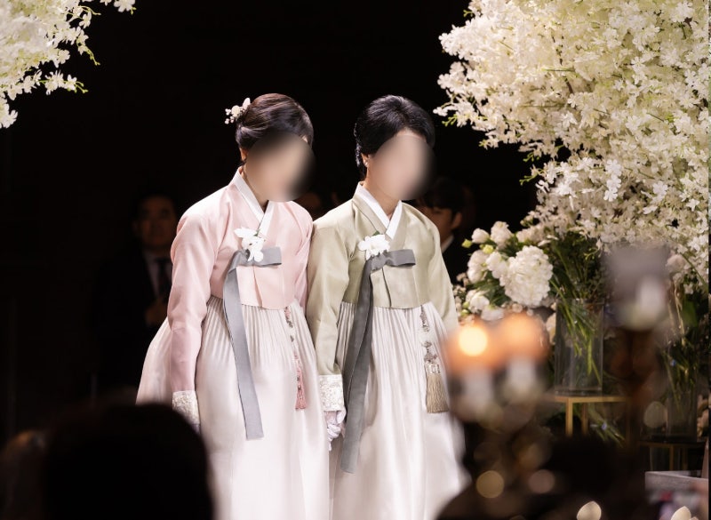 이승현한복 혼주한복 본식 마친 후기