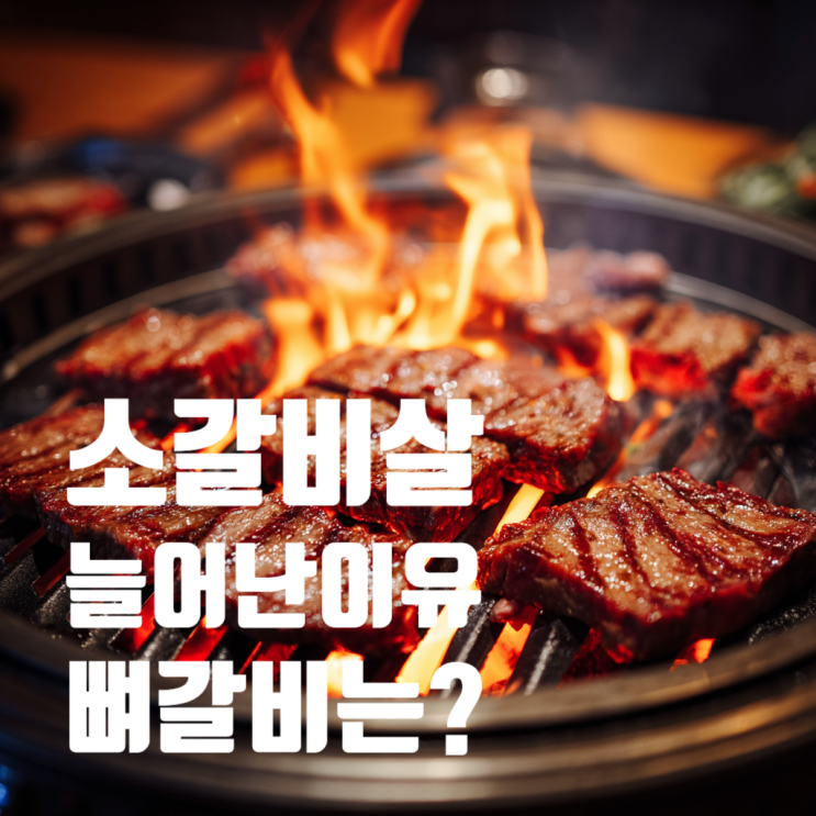  소갈비살 전문점이 갑자기 늘어난 이유｜가격은 왜 싸고 뼈갈비는 왜 안 팔까요?