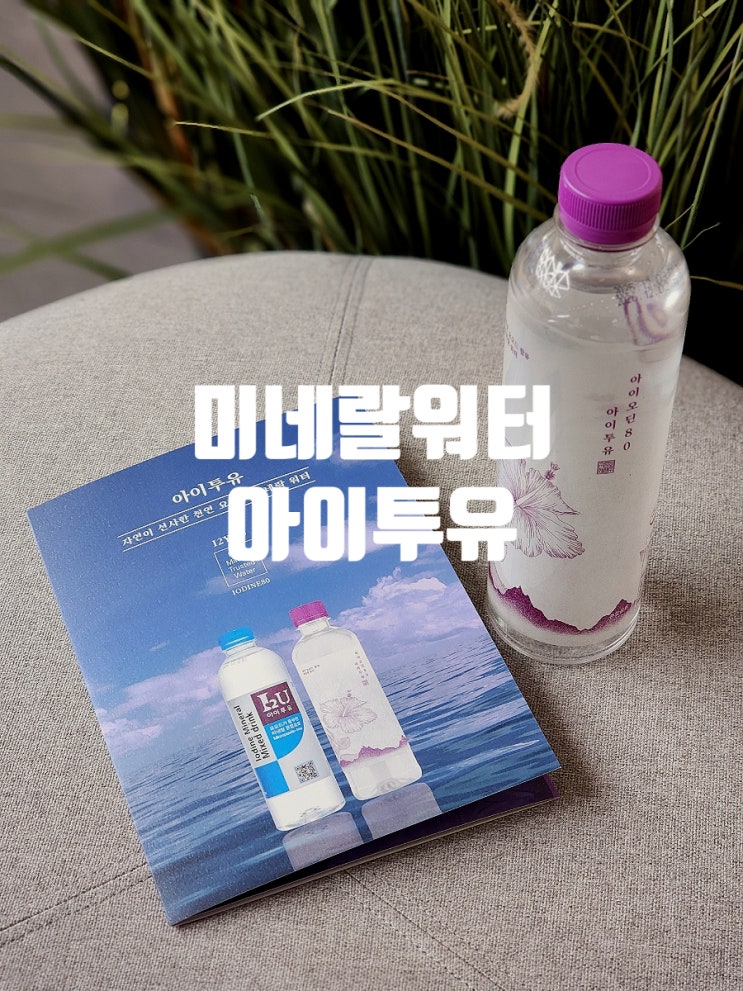  미네랄워터 혼합음료 요오드 아이투유 솔직 후기