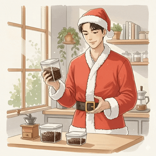 ☕️ 홈로스터의 원두 신선도 사수 작전! 다이소 진공저장용기, 과연 커피 원두 보관의 해답....