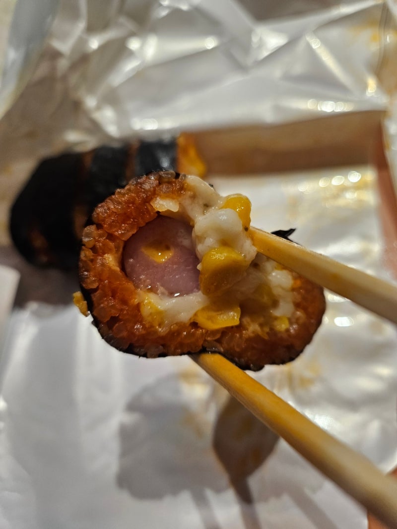 세븐일레븐 불닭치즈소시지김밥 존맛