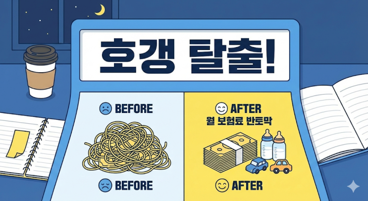  4살 쌍둥이 보험, 밤새 뜯어고치고 와이프한테 칭찬받은 썰 (호갱 탈출기)