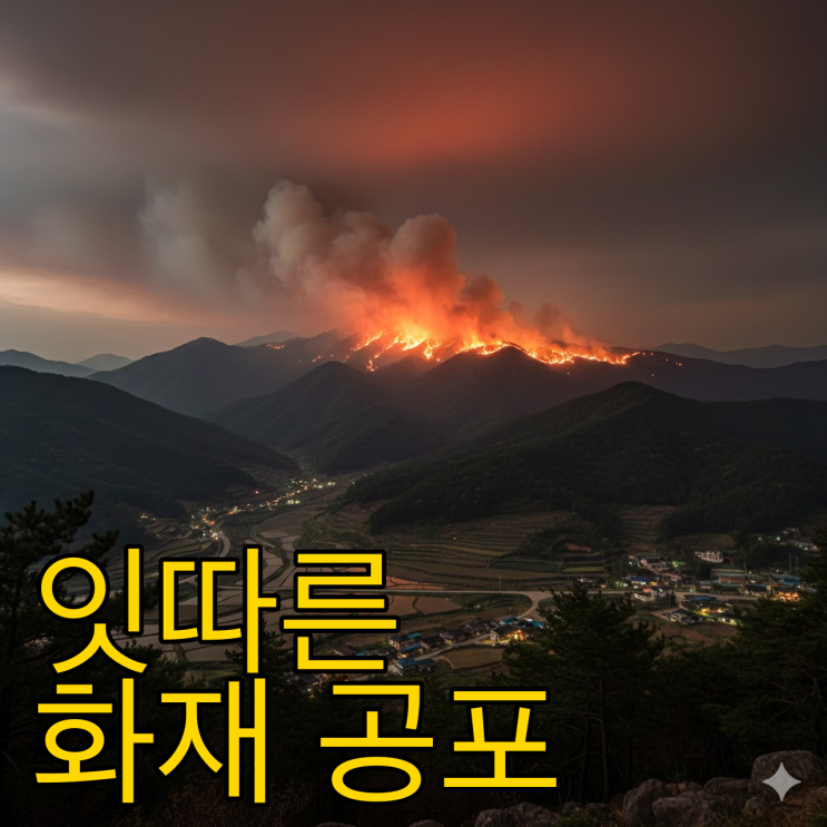  경주 연쇄 산불, 양남·문무대왕면의 끔찍한 밤